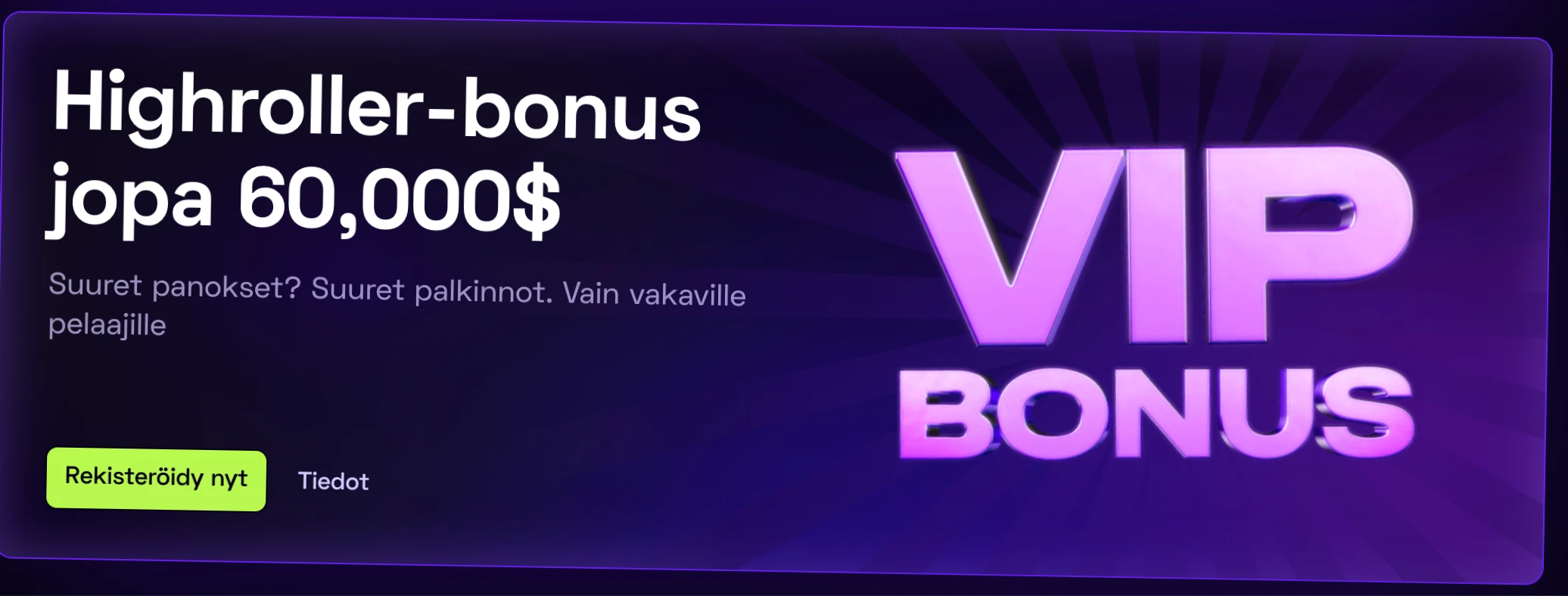 VIP bonus